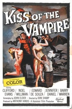 Поцелуй вампира / The Kiss of the Vampire (1963) фильм смотреть онлайн в хорошем качестве