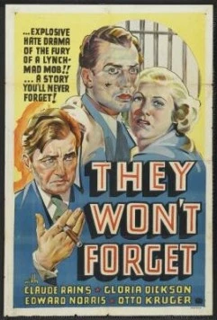 Они не забудут / They Won't Forget (1937) фильм смотреть онлайн в хорошем качестве