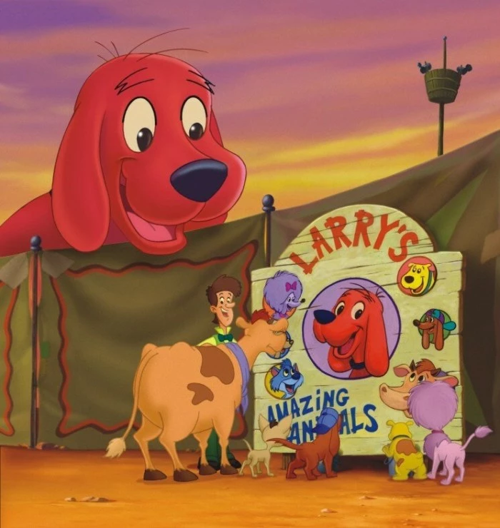 Большое кино Клиффорда (2004) смотреть онлайн Большое кино Клиффорда (2004) мультфильм смотреть онлайн