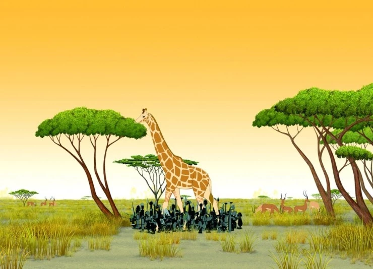 Кирику и дикие звери (2005) в хорошем качестве смотреть онлайн Кирику и дикие звери (2005) мультфильм в хорошем качестве смотреть онлайн