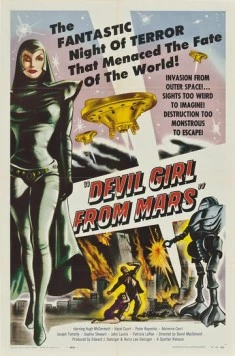 Дьяволица с Марса / Devil Girl from Mars (1954) фильм смотреть онлайн в хорошем качестве