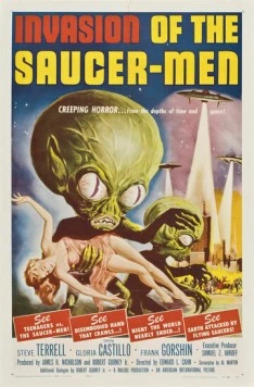 Вторжение обитателей летающих тарелок / Invasion of the Saucer Men (1957) фильм смотреть онлайн в хорошем качестве
