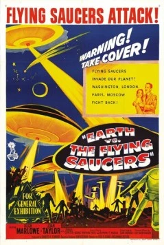 Земля против летающих тарелок / Earth vs. the Flying Saucers (1956) фильм смотреть онлайн в хорошем качестве