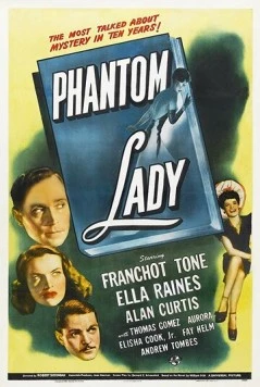 Леди-призрак / Phantom Lady (1944) фильм смотреть онлайн в хорошем качестве
