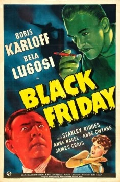 Чёрная пятница / Black Friday (1940) фильм смотреть онлайн в хорошем качестве