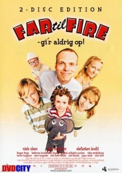 Отец четверых: Никогда не сдаваться / Far til fire gi'r aldrig op (2005) фильм смотреть онлайн в хорошем качестве